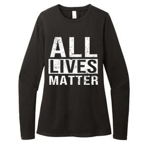 All Lives Matter Womens CVC Long Sleeve Shirt