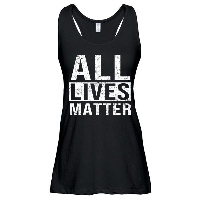 All Lives Matter Ladies Essential Flowy Tank