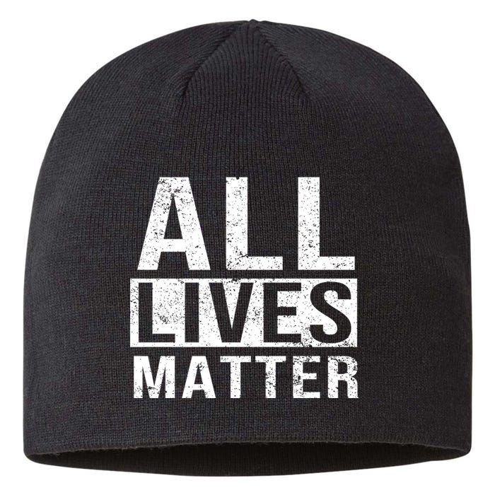 All Lives Matter Sustainable Beanie