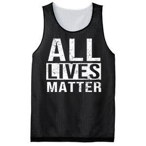 All Lives Matter Mesh Reversible Basketball Jersey Tank