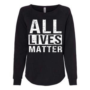 All Lives Matter Womens California Wash Sweatshirt