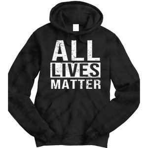 All Lives Matter Tie Dye Hoodie