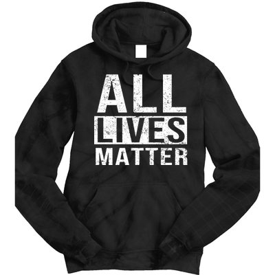 All Lives Matter Tie Dye Hoodie