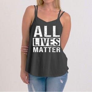 All Lives Matter Women's Strappy Tank