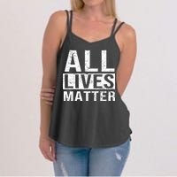 All Lives Matter Women's Strappy Tank