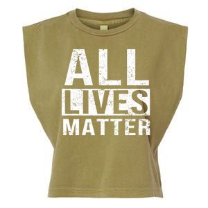 All Lives Matter Garment-Dyed Women's Muscle Tee