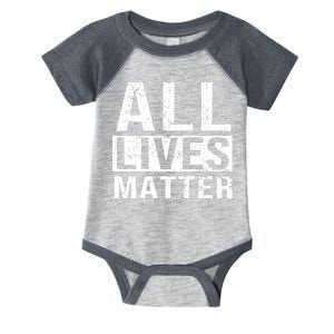 All Lives Matter Infant Baby Jersey Bodysuit