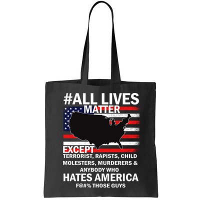 All Lives Matter Except Bag