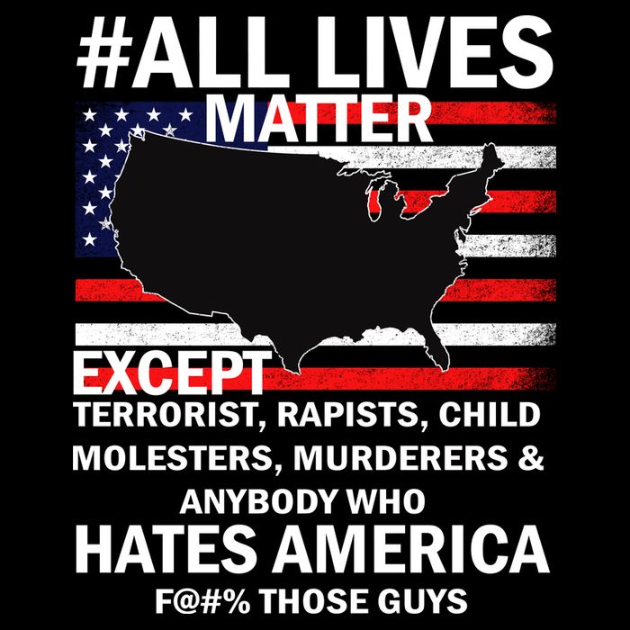 All Lives Matter Except Premium T-Shirt