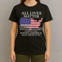 All Lives Matter EXCEPT Pro American T-Shirt