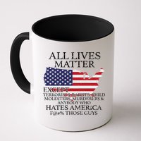 All Lives Matter EXCEPT Pro American Mug