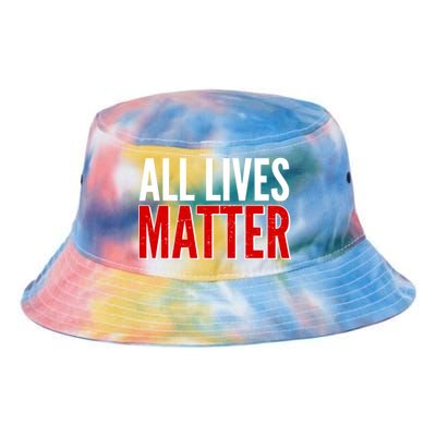 All Lives Matter Protest Tie Dye Newport Bucket Hat