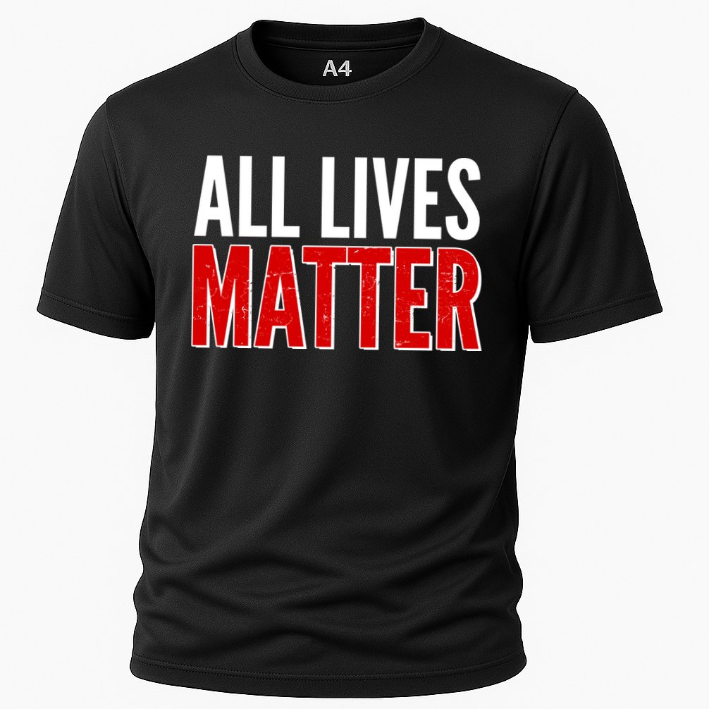 All Lives Matter Protest Cooling Performance Crew T-Shirt