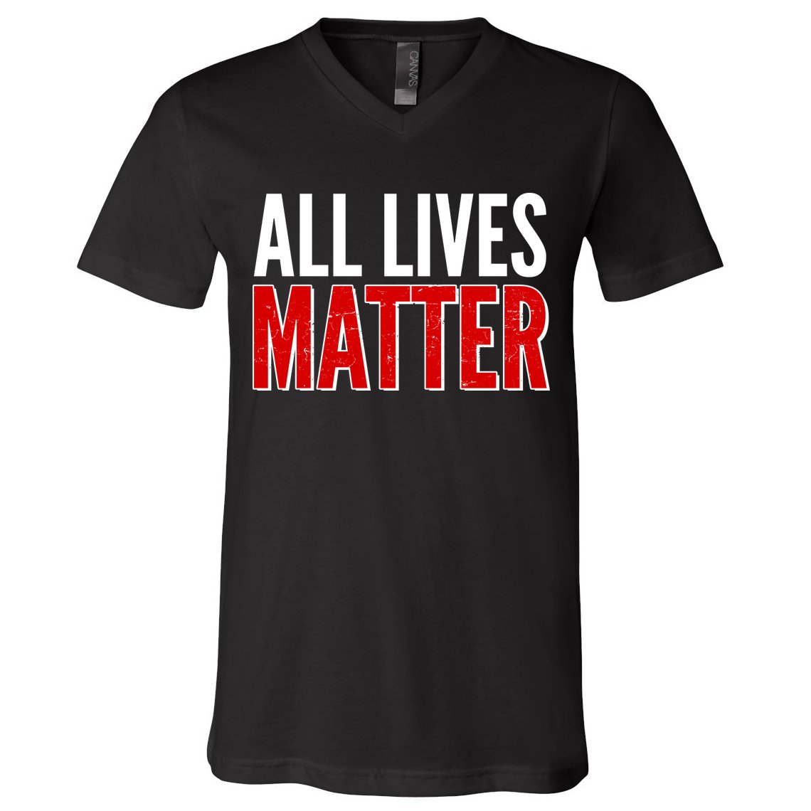All Lives Matter Protest V-Neck T-Shirt