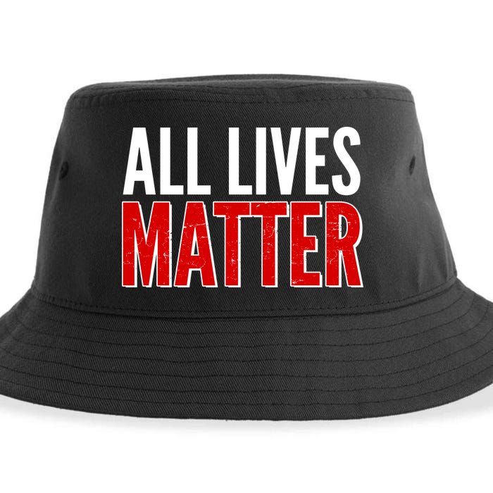 All Lives Matter Protest Sustainable Bucket Hat