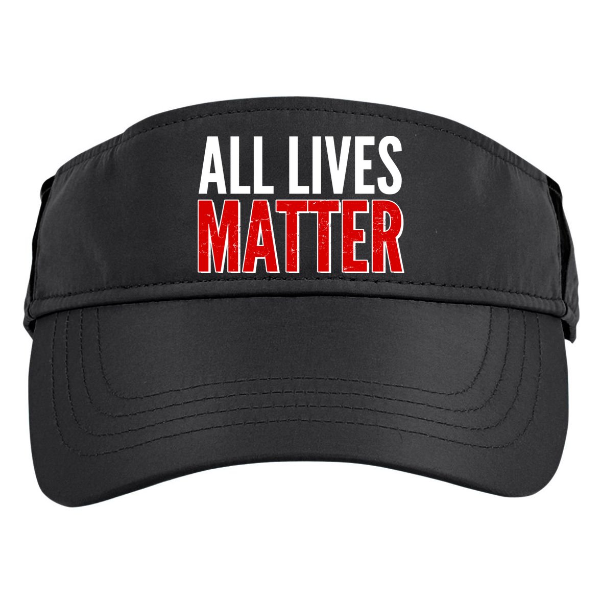 All Lives Matter Protest Adult Drive Performance Visor