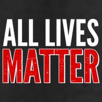 All Lives Matter Protest Adult Drive Performance Visor