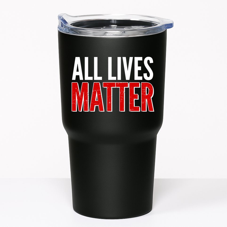 All Lives Matter Protest Tumbler