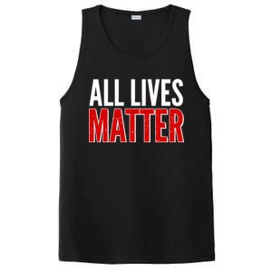 All Lives Matter Protest PosiCharge Competitor Tank