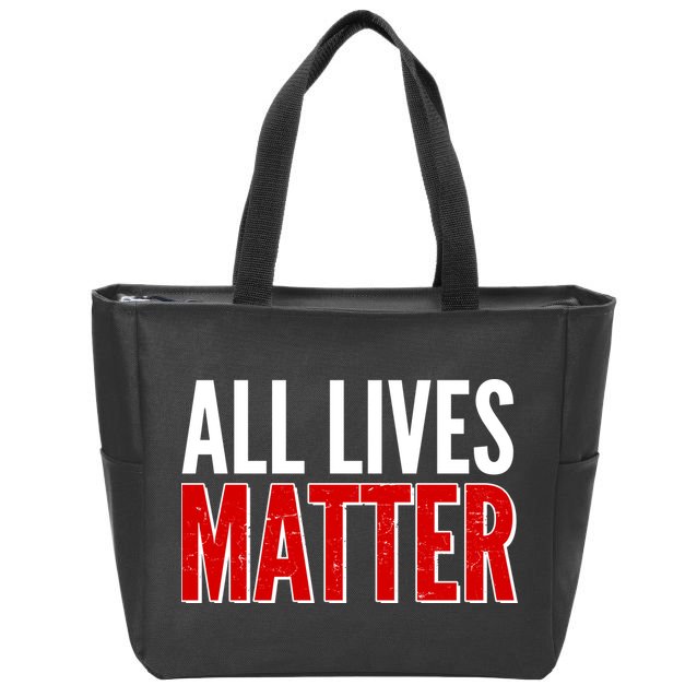 All Lives Matter Protest Zip Tote Bag