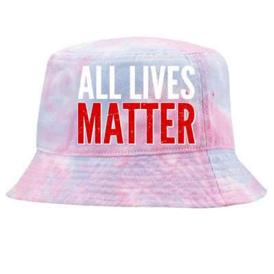 All Lives Matter Protest Tie-Dyed Bucket Hat