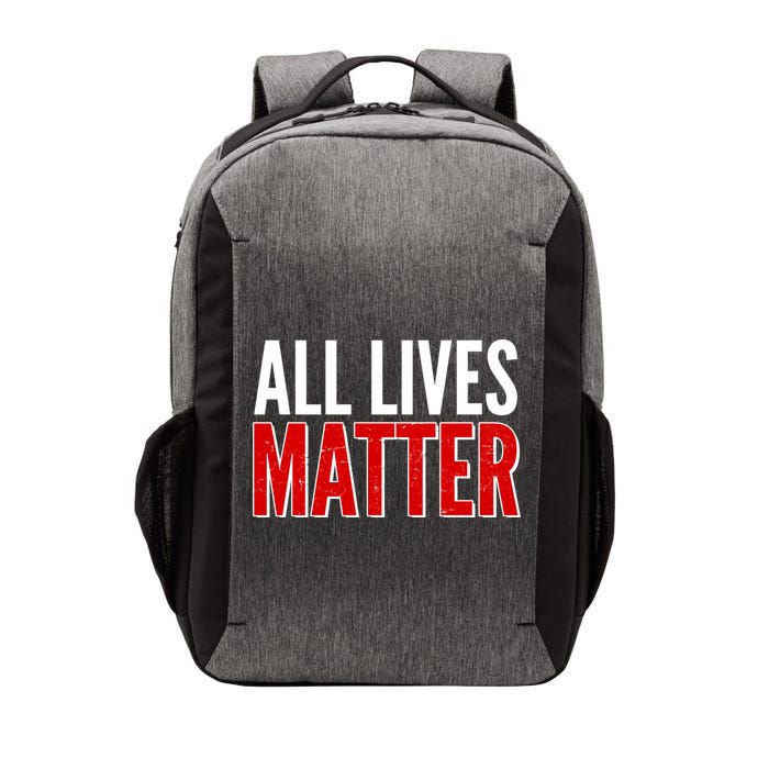 All Lives Matter Protest Vector Backpack