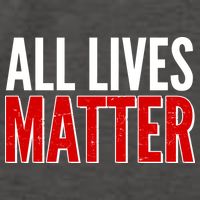 All Lives Matter Protest Vector Backpack