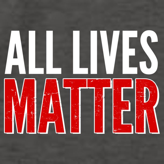 All Lives Matter Protest Vector Backpack