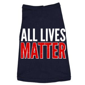 All Lives Matter Protest Doggie Tank