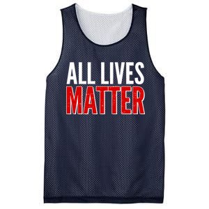 All Lives Matter Protest Mesh Reversible Basketball Jersey Tank