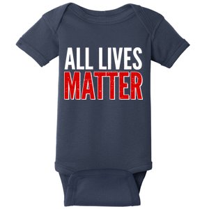 All Lives Matter Protest Baby Bodysuit