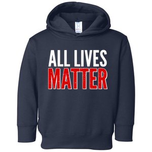 All Lives Matter Protest Toddler Hoodie