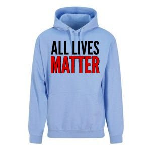 All Lives Matter Protest Unisex Surf Hoodie