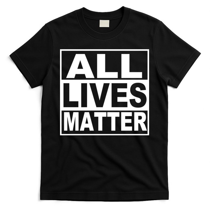 All Lives Matter Support Everyone T-Shirt