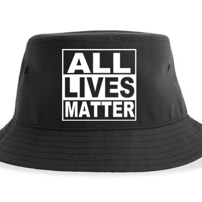 All Lives Matter Support Everyone Sustainable Bucket Hat
