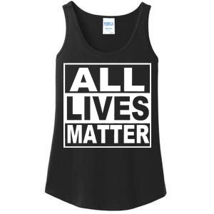 All Lives Matter Support Everyone Ladies Essential Tank