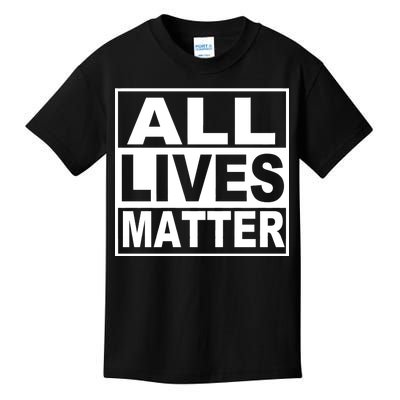 All Lives Matter Support Everyone Kids T-Shirt