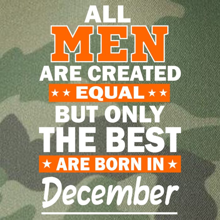 All Men Are Created Equal The Best Are Born In December Legacy Tie Dye Trucker Hat