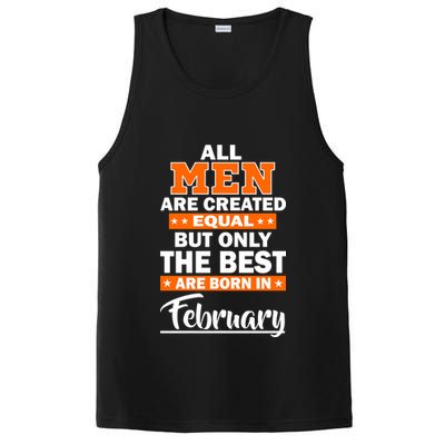 All Men Are Created Equal The Best Are Born In February PosiCharge Competitor Tank