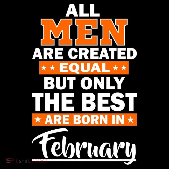 All Men Are Created Equal The Best Are Born In February Zip Tote Bag