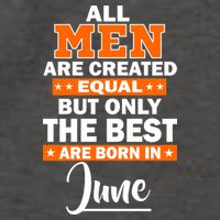 All Men Are Created Equal The Best Are Born In June Vector Backpack