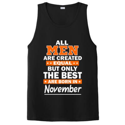 All Men Are Created Equal The Best Are Born In November PosiCharge Competitor Tank