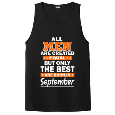 All Men Are Created Equal The Best Are Born In September PosiCharge Competitor Tank