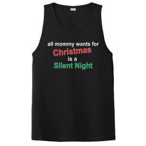 All Mommy Wanted For Christmas Was A Silent Night PosiCharge Competitor Tank