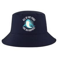 All Of My Puns Are On Porpoise Cool Comfort Performance Bucket Hat