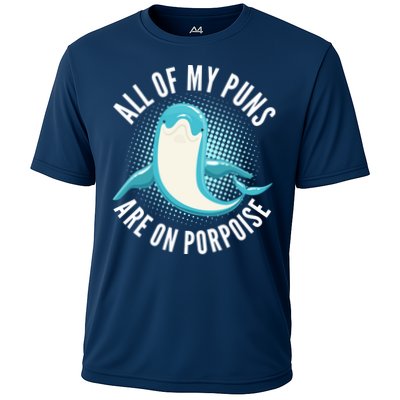 All Of My Puns Are On Porpoise Performance Shirt
