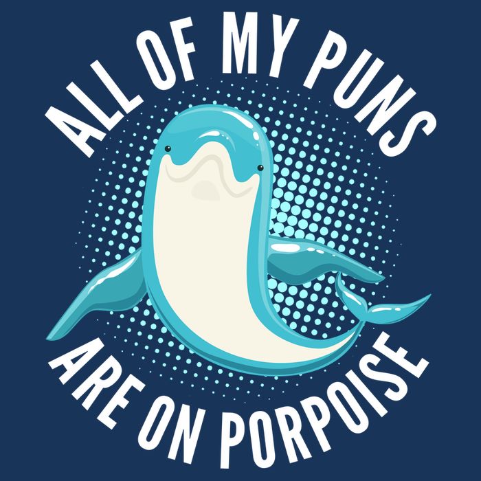 All Of My Puns Are On Porpoise Flatbill Hat