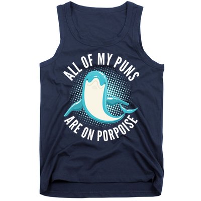 All Of My Puns Are On Porpoise Tank Top