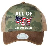 All Of Us Are Immigrants Legacy Tie Dye Trucker Hat