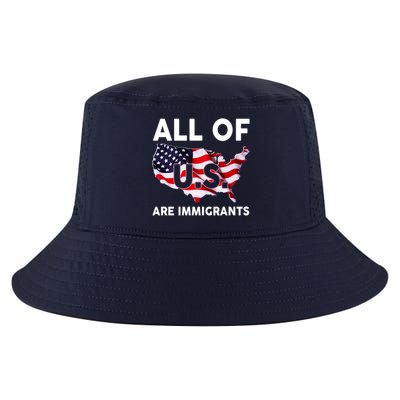 All Of Us Are Immigrants Cool Comfort Performance Bucket Hat
